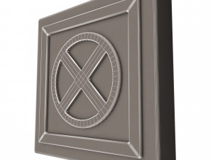 warning symbol pilus 3D Model