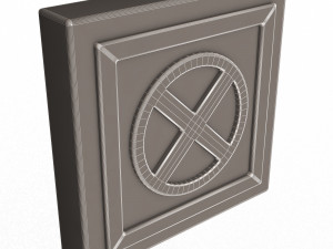 warning symbol pilus 3D Model