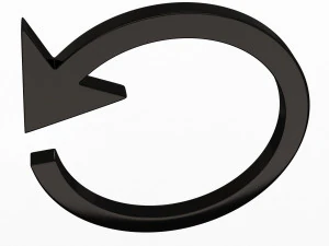 reload icon 3D Model