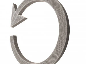 reload icon 3D Model