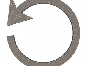 reload icon 3D Model