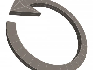 reload icon 3D Model