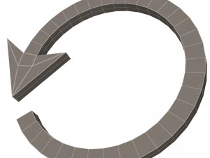 reload icon 3D Model