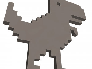 google dinosaur t-rex Model 3D