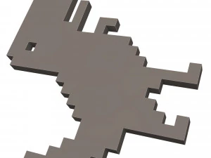 google динозавр t-rex 3D Модель