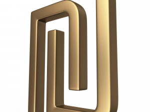 monetary symbol Modelo 3D