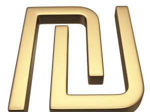 monetary symbol Modelo 3D