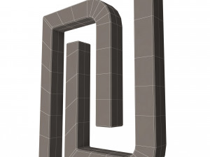 monetary symbol Modelo 3D