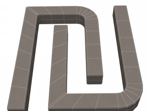 monetary symbol Modelo 3D