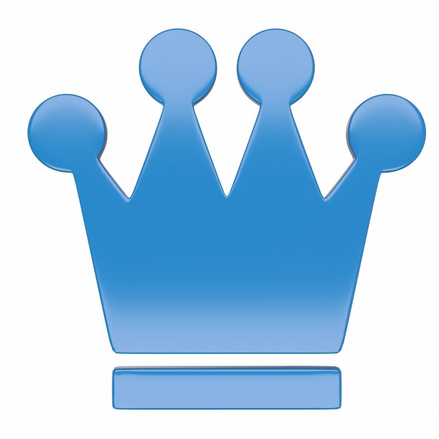 king crown Model 3D .c4d .max .obj .3ds .fbx .stl .blend 