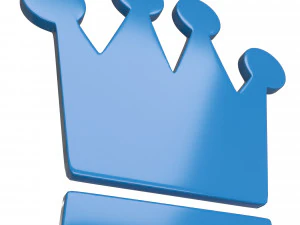 왕의 왕관 3D 모델