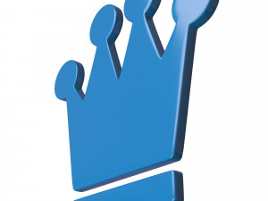 king crown Model 3D