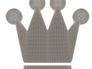 왕의 왕관 3D 모델