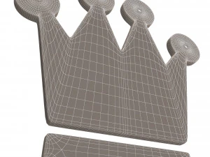 왕의 왕관 3D 모델