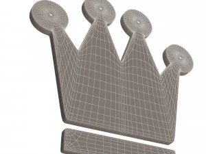 왕의 왕관 3D 모델