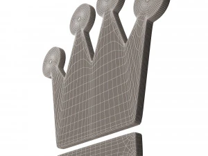 왕의 왕관 3D 모델