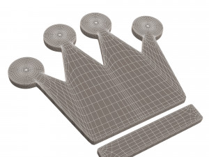 king crown Model 3D