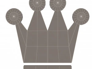 왕의 왕관 3D 모델