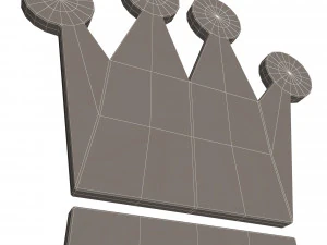 왕의 왕관 3D 모델