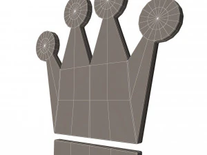 왕의 왕관 3D 모델