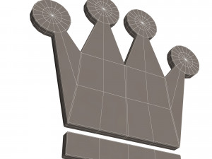king crown Model 3D