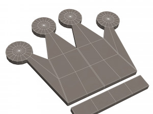 king crown Model 3D