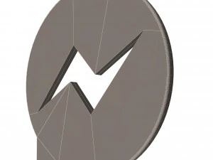 messenger logo 3D Model