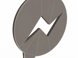 messenger logo 3D Model