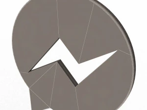 messenger logo 3D Model