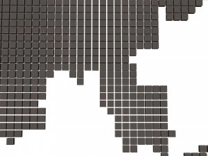 world map cubes 3D Модель