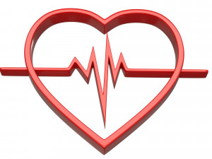 heartbeat pulse symbol 3D Model