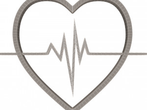 heartbeat pulse symbol 3D Model