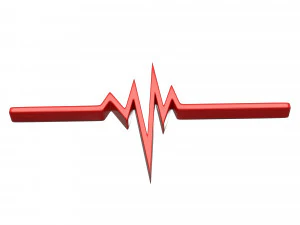 pulse symbol 3D Model