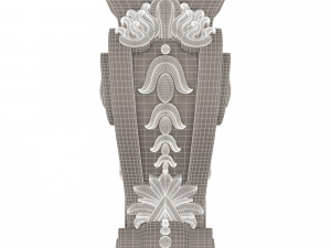 corbel carved 07 3D-Modell