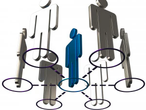 network connection symbol 3D Model