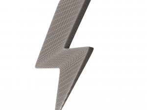 thunder symbol 3Dモデル