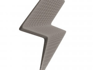 thunder symbol 3Dモデル