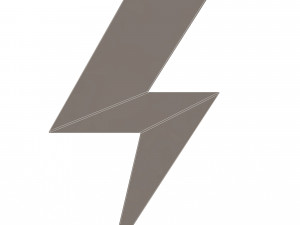 thunder symbol 3Dモデル