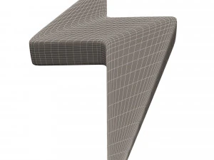 번개 기호 3D 모델