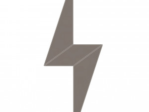 lightning symbol Modello 3D