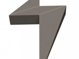 번개 기호 3D 모델