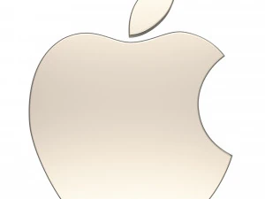 3d логотип яблука 3D Модель