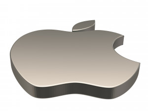 apple 3d logo 3D Model