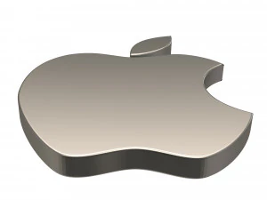 apple 3d logo 3D Model