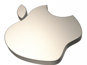 apple 3d logo 3D Model