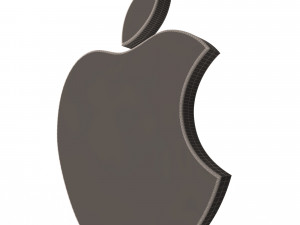 apple 3d logo 3D Model