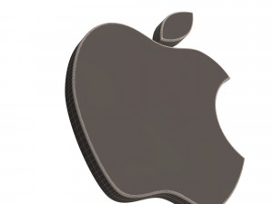 apple 3d logo 3D Model