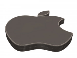 apple 3d logo 3D Model
