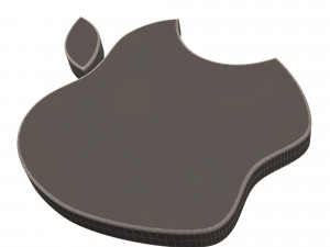 apple 3d logo 3D Model