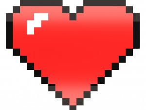 Pixel Heart Modelo 3D